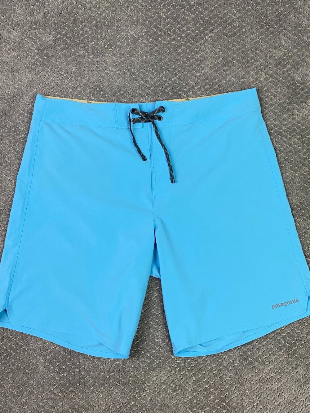 Patagonia Hydropeak Board Shorts Mens 36 Blue Swim Trunks Boardshorts 86695